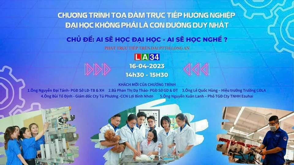 Lịch Tọa đàm chương trình trực tiếp hướng nghiệp