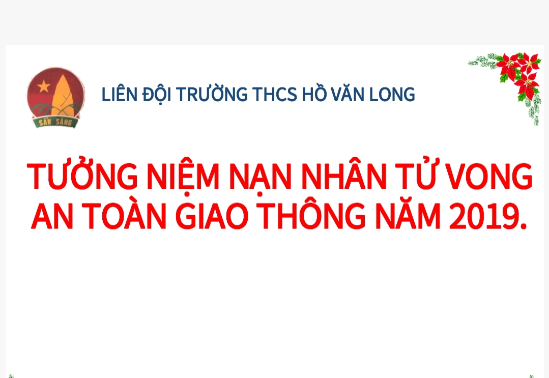 Tưởng niệm hưởng ứng “Ngày thế giới tưởng niệm các nạn nhân tử vong do tai nạn giao thông” năm 2019