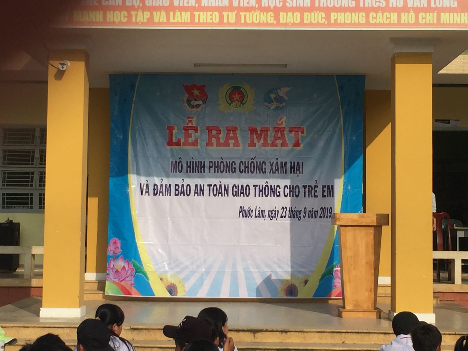 Mô hình phòng chống xâm hại và đảm bảo an toàn giao thông cho trẻ em năm học 2019-2020